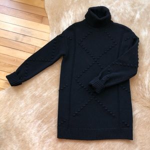 Cute Black Sweater Dress